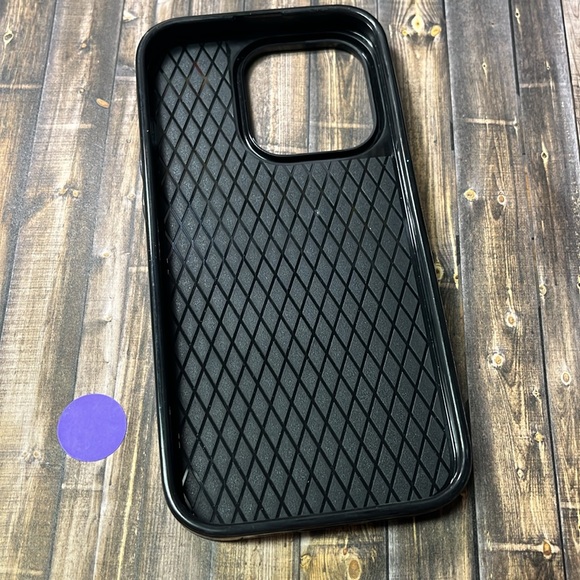 5for$10 Black Trim Brown Leather IPhone 12 And IPhone 12 Pro Phone Case NWT - Picture 3 of 4